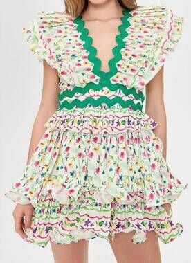 NEW CELIA B prisma dress in multi